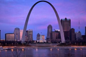 St. Louis Gateway Arch. Photo by Parker Botanical